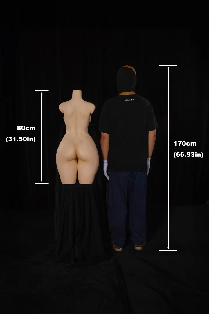 Climax 80cm Curvy Silicone Torso